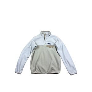 Patagonia synchilla Women's Fleece Pullover Snap Neck Pocket Top